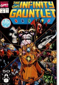 INFINITY GAUNTLET #1 NEAR MINT $22.50