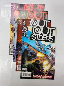 4 Outsiders DC comic books #2 3 4 5 72 KM19