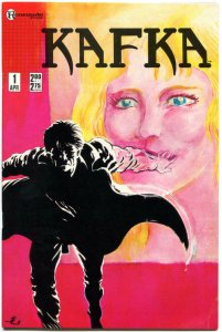 KAFKA #1, VF+, Renegade, 1987, Steven Seagle, Indy