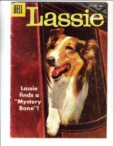 Lassie #38 (Feb-58) VG Affordable-Grade Lassie, Ranger Bob Ericson and Ranger...