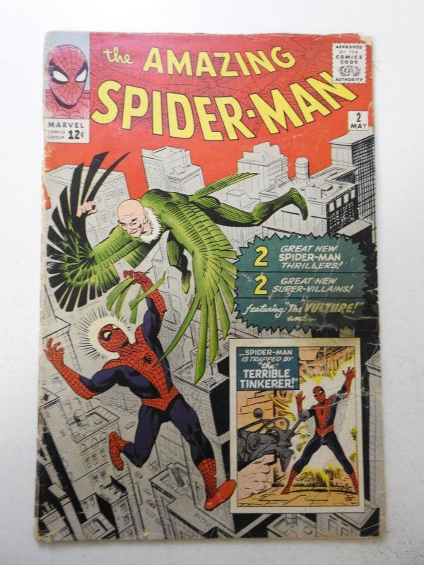 The Amazing Spider-Man #2 (1963) FR/GD Condition see desc