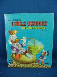 UNCLE SCROOGE THE LEMONADE KING CARL BARKS SCARCE BOOK VG+ 1960