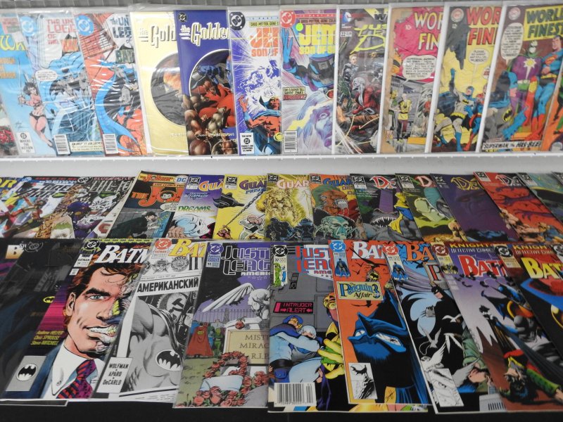 Huge Lot of 150+ Comics W/ Joker, Batman, & Superman Avg.  F+ Condition.