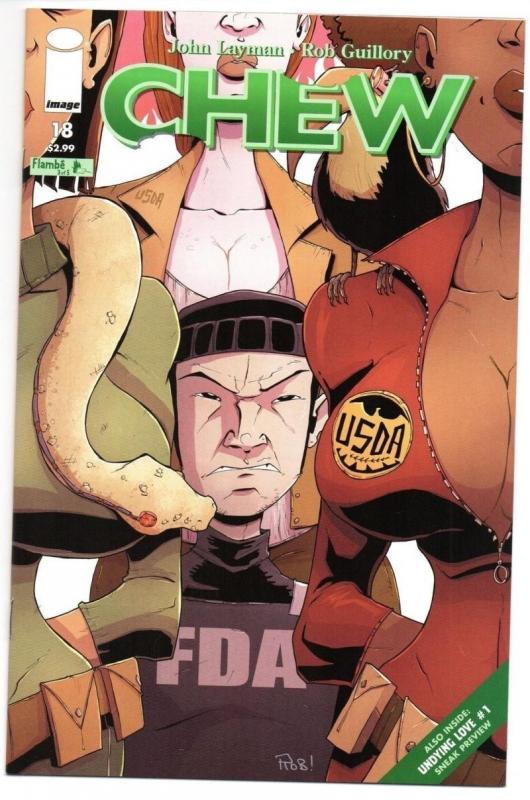 CHEW #18, 1st Print, NM, Rob Guillory, John Layman, more in our store