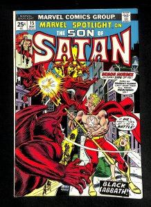 Marvel Spotlight #15 Son of Satan!