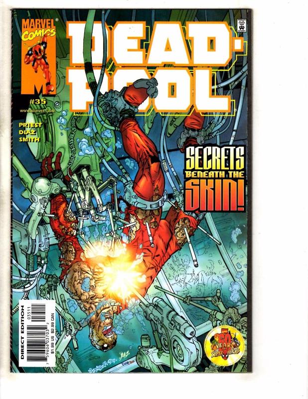 Deadpool # 35 NM 1st Print Marvel Comic Book X-Men X-Force Cable Domino J264