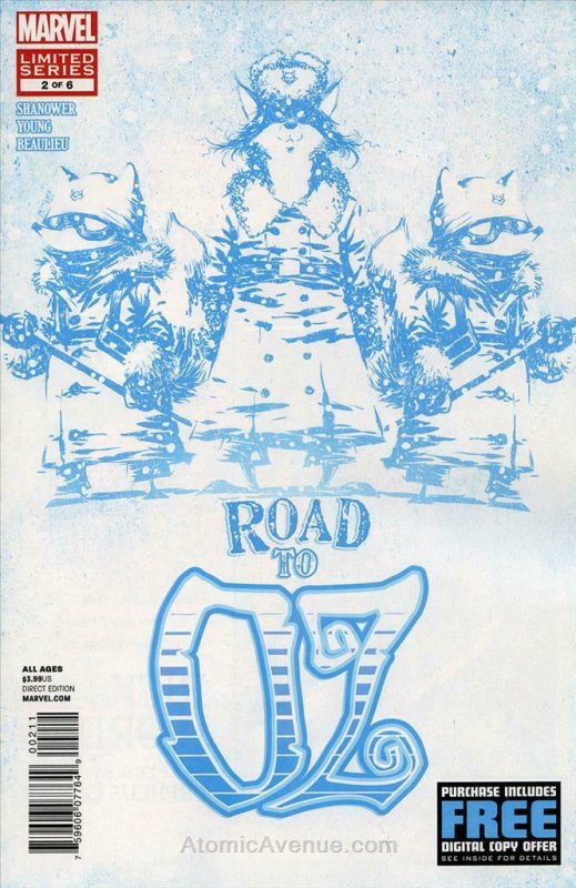 Road to Oz #2 VF/NM; Marvel | save on shipping - details inside