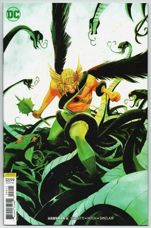 Hawkman #6 Variant Cvr (DC, 2018) NM