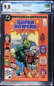 Super Powers #3 (11/86) Graded CGC 9