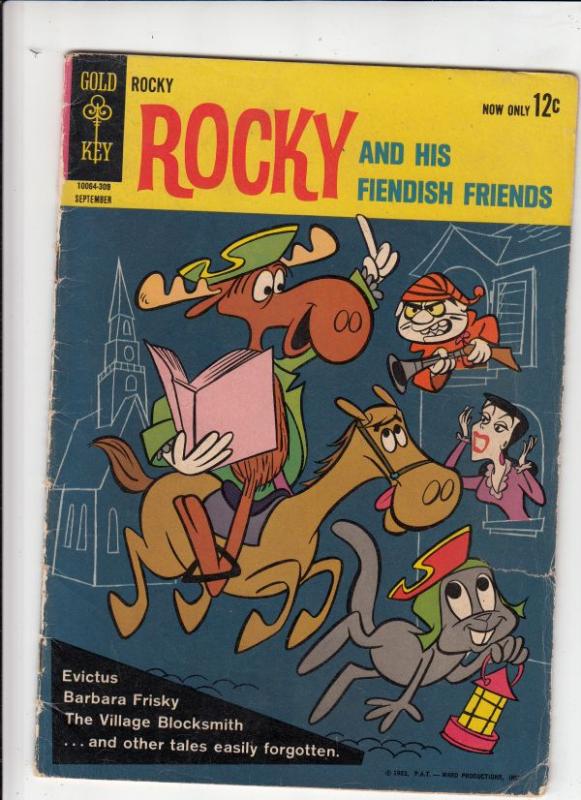 Rocky and His Fiendish Friends #5 (Sep-63) VG Affordable-Grade Rocket J Squir...