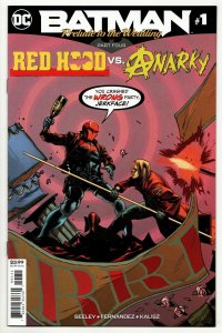 Batman Prelude to the Wedding Red Hood vs Anarky #1 (DC, 2018) NM