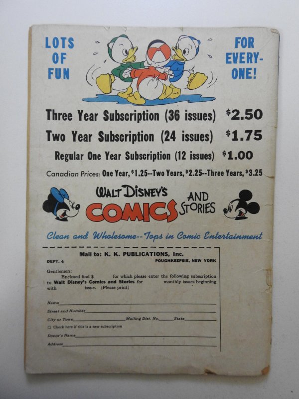 Walt Disney's Comics & Stories #55 (1945) FR Cond see description