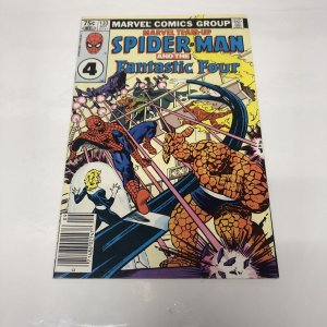 Marvel Team-Up Spider-Man And Fantastic Four (1983) #133 (FN/VF) CPV • Dematteis