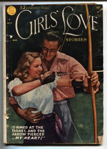 Girls' Love Stories #4--1950--DC--romance--photo cover--comic book