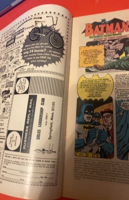 Batman #205 (1968)  classic silver age story