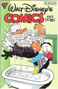 Comics and Stories, Walt Disney's #540 (Jul-89) NM+ Super-High-Grade Donald D...