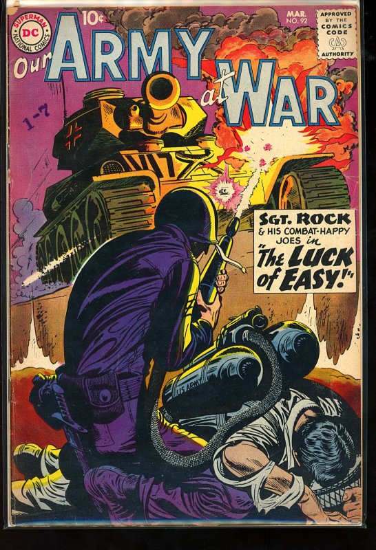 Our Army at War #92 (1960)