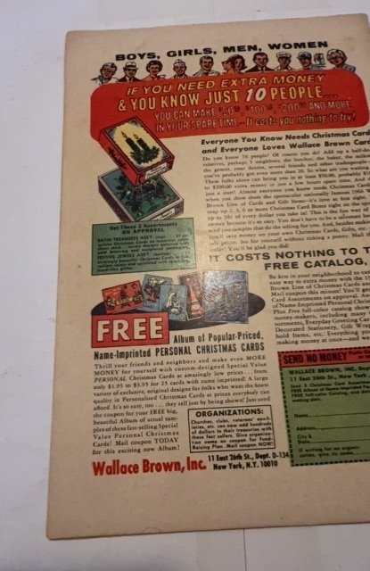 Fantastic Four #55 (1966) thing vs surfer -Kirby - light foxxing/Staing