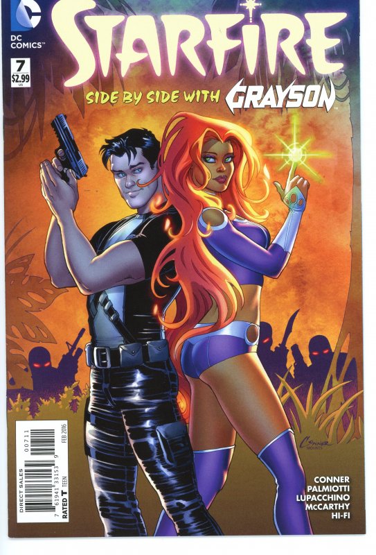 Starfire 7 - with Grayson! - Amanda Connor Cover   9.0 (our highest grade)