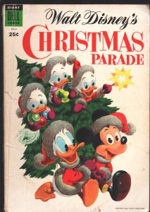 Walt Disney's Christmas Parade #6  1954 - Dell  -VG+ - Comic Book