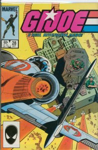 G.I. Joe #28 Marvel Comics 1984 VF- 1st App Barrel Roll