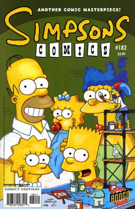 Simpsons Comics #182 VF/NM; Bongo | save on shipping - details inside