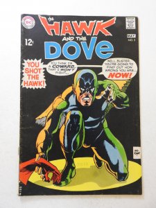 The Hawk and The Dove #5 (1969) VG/FN Condition! moisture stain