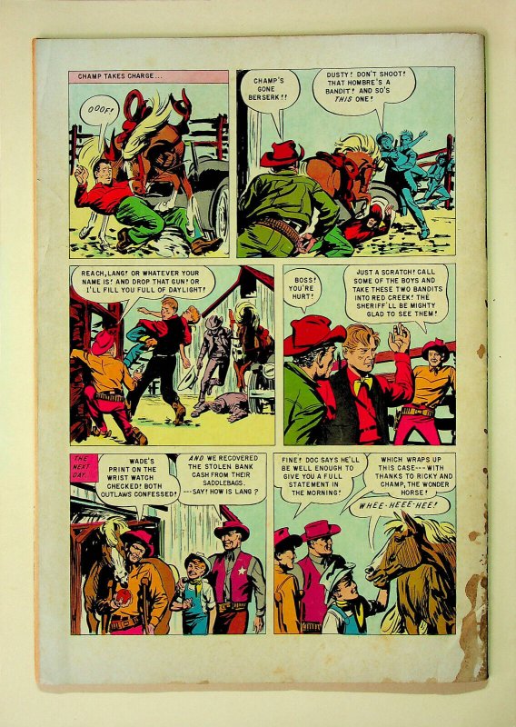 Gene Autry's Champion #17 (Feb-Apr 1955, Dell) - Good