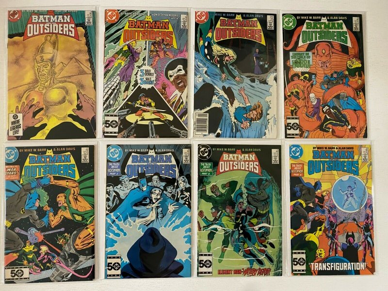 Batman and the Outsiders lot 39 diff from #1-46 + bonus avg 7.0 (1983-87)