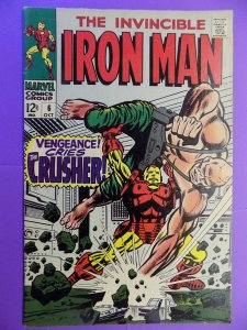 INVINCIBLE IRON MAN # 6 NICE COLOR AND PAGES HI GRADE