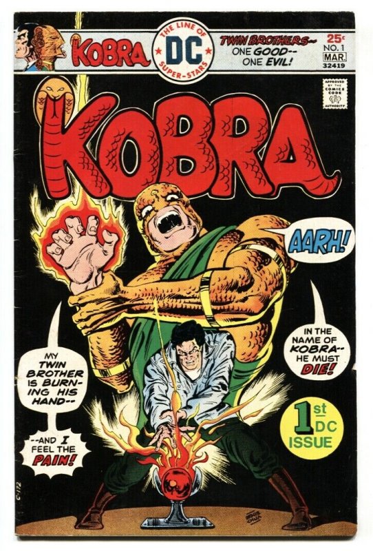 KOBRA #1-comic book-GREAT DC ISSUE-Black Lightning