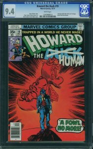 Howard the Duck #19 (1977) CGC 9.4 NM