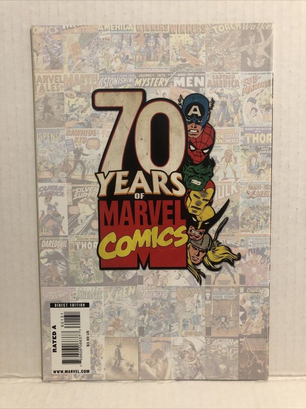 Incredible Hulk #601 70 Year Border Variant