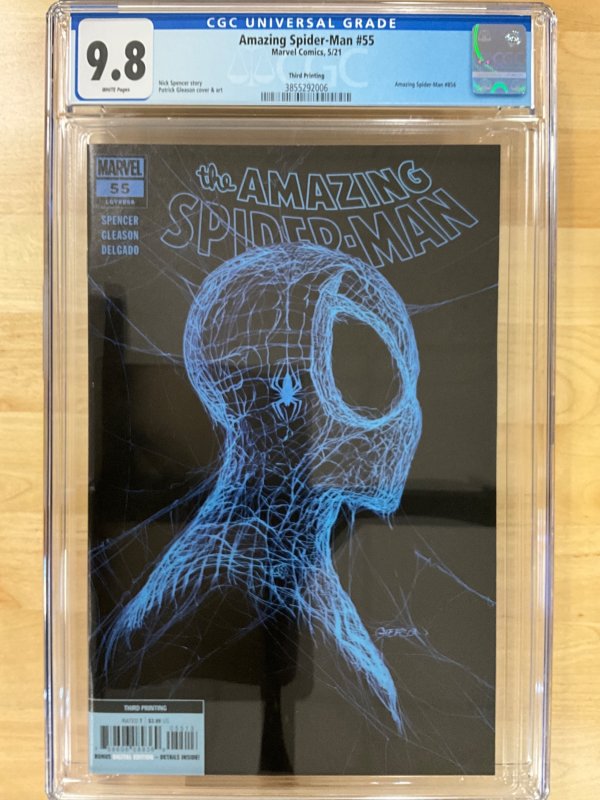The Amazing Spider-Man #55 (2021) 3rd Printing CGC 9.8