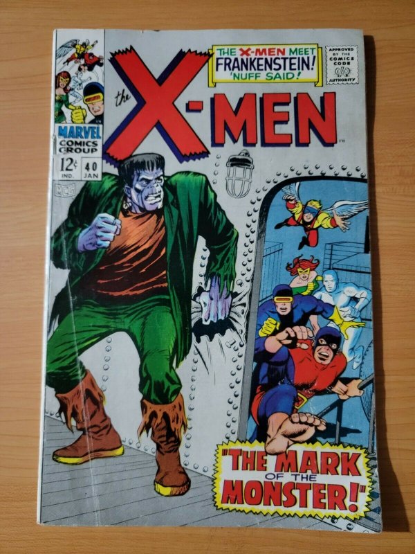 X-Men #40 ~ VERY GOOD - FINE FN ~ 1968 Marvel Comics