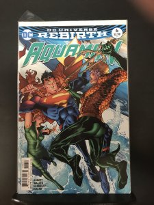 Aquaman #6 Brad Walker / Drew Hennessy Cover (2016) (9.2)