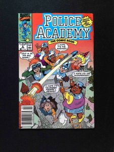 Police Academy #6  Marvel Comics 1990 FN/VF Newsstand