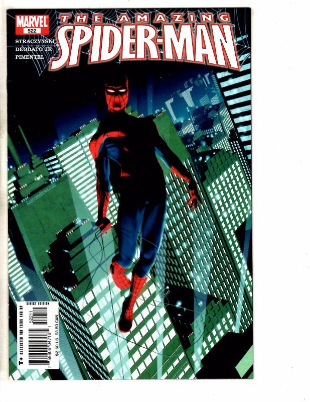 4 Amazing Spider-Man Marvel Comic Books # 521 522 523 524 VF-NM Range 1st P J268