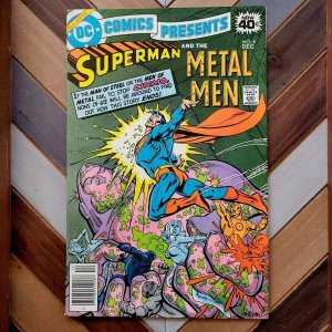 DC Comics Presents #4 HIGH GRADE (1978) SUPERMAN & METAL MEN (Len Wein story)