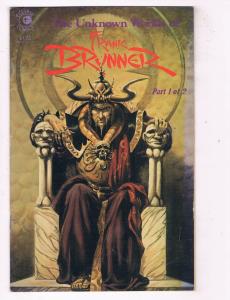 The Unknown Worlds Of Frank Brunner #1 VG/FN Eclipse Comics Comic Book DE48