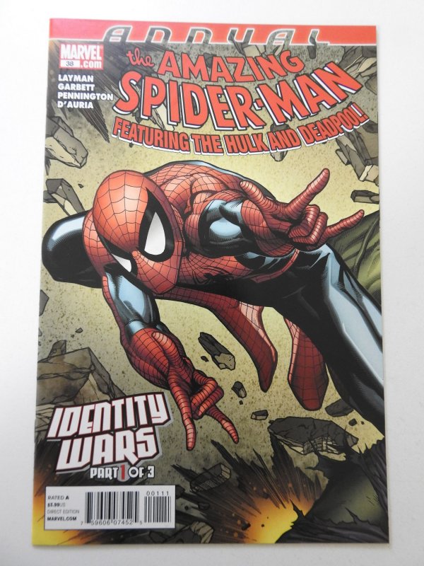 The Amazing Spider-Man Annual #38 (2011) VF Condition!