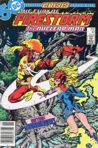 Fury of Firestorm, The #41 (Newsstand) FN ; DC | Crisis Cross-Over