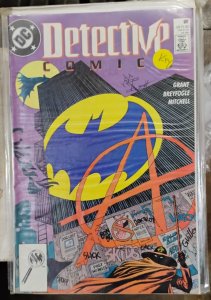 DETECTIVE COMICS  # 608 1989 dc BATMAN   KEY 1ST ANARKY