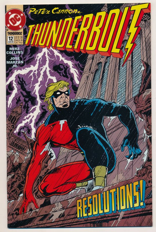 Peter Cannon Thunderbolt (1992 DC) #1-12 FN/VF Complete series