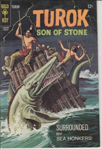 TUROK #60 (1968) Beautiful FVF, White paper!