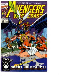 10 Avengers West Coast Marvel Comic Books # 61 62 63 64 65 66 67 68 69 70 BH6