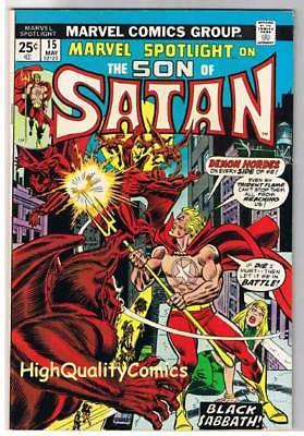 MARVEL SPOTLIGHT #15, VF, Son of Satan, Mooney, 1971 