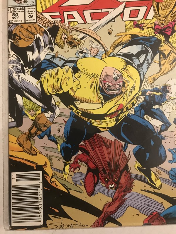 X-FACTOR #84 : Marvel 11/92 VF/NM; Newsstand variant