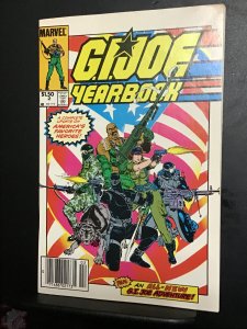 G.I. Joe Yearbook #2 (1986) hi grade 2nd annual issue, snake eyes! NM- Wow!