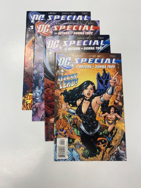 4 Return of Donna Troy DC COMICS #1 2 3 4 Complete LTD Series 71 KM4